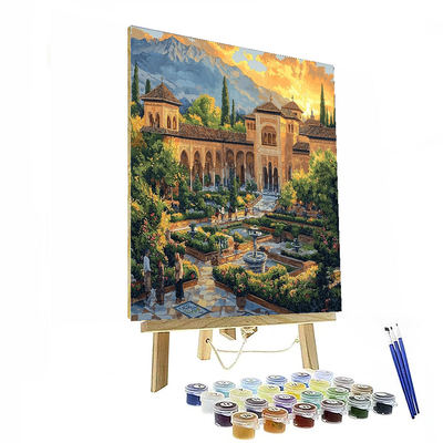 Alhambra Palace Paint By Numbers