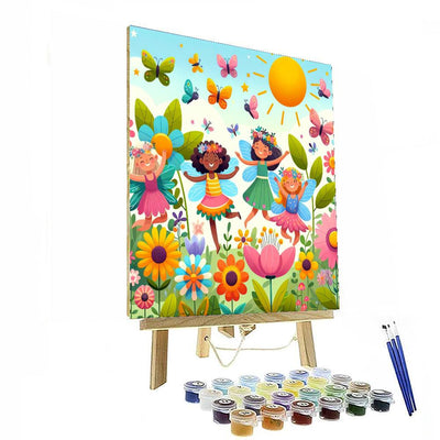 Fantasy Flower Fairies Painting By Numbers Kit