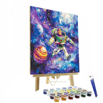 Buzz Lightyear's Adventure - Disney Inspired Paint By Number