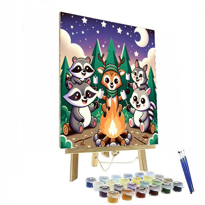 Cozy Campfire Stories Paint By Numbers