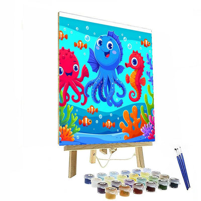 Exploring The Ocean Depths Numbered Painting Kits