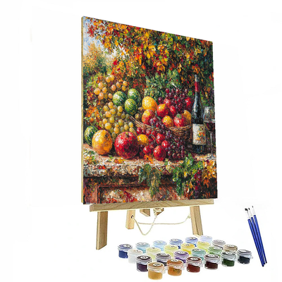 Cézanne Inspired Glorious Harvest  Paint By Number