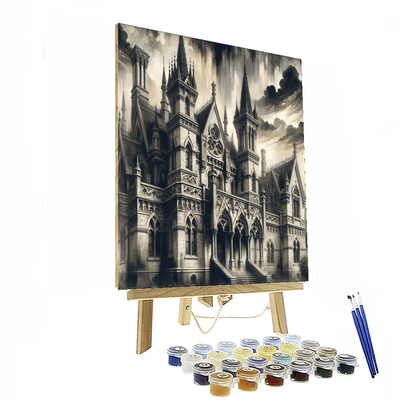 Gothic Manor Mystery Paint By Color