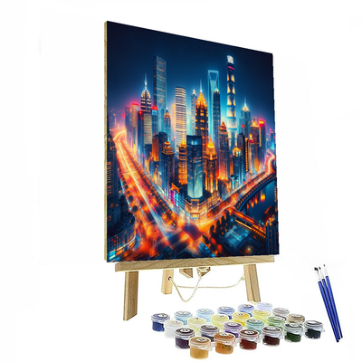 Skyline Majesty Paint By Color