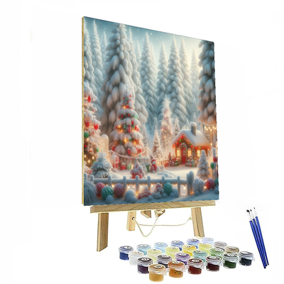 Christmas Joyful Vibes Paint By Number