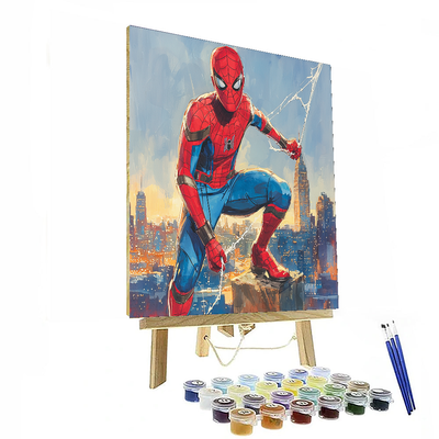 Tom Holland: Web-slinging Whiz Kid Of Wonder Numbered Painting Kits