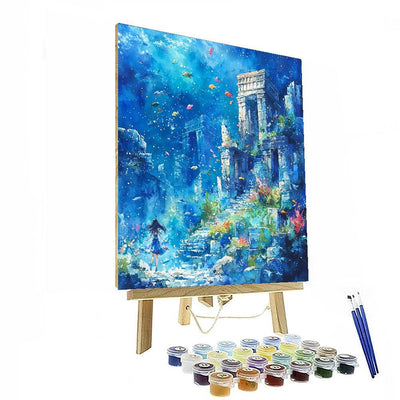 Kida's Underwater Expedition - Disney Inspired Paint By Number