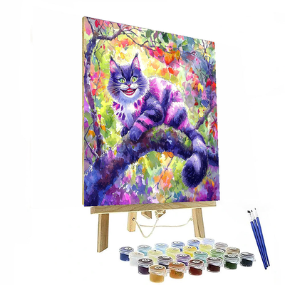 Cheshire Cat's Mysterious World - Disney Inspired Paint By Numbers Kits