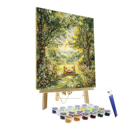 Winnie The Pooh's Hunny Adventure - Disney Inspired Paint By Numbers Kits