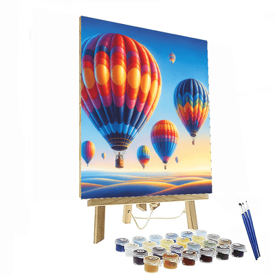 Fantastic Balloon Adventure Paint By Color