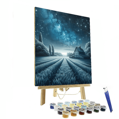 Starry Countryside Painting By Numbers Kit