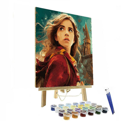 Emma Watson: The Enlightening Journey Of Hermione Granger Painting By Numbers Kit