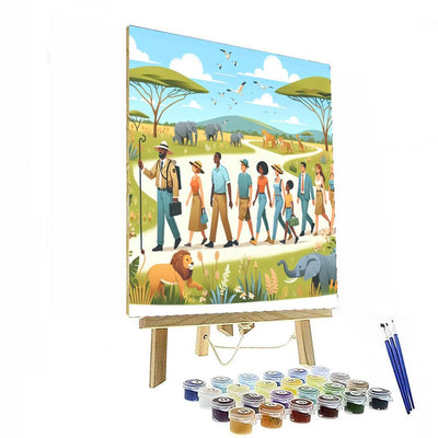 Safari Adventure Trail Paint By Color