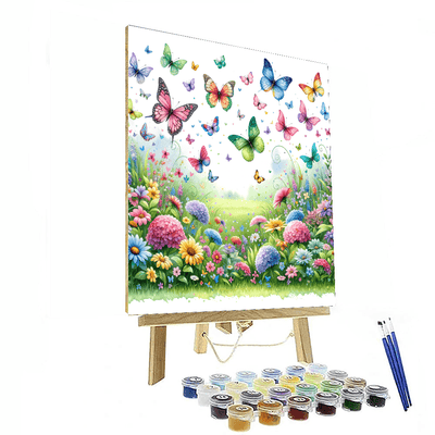 Garden Butterfly Quest Paint By Numbers Kits