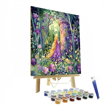 Rapunzel's Artistic Tower - Disney Inspired Paint By Color