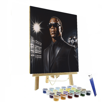 Samuel L. Jackson: The Unbreakable Force Of Cinema Numbered Painting Kits