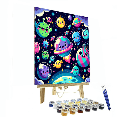 Space Exploration Adventure Numbered Painting Kits