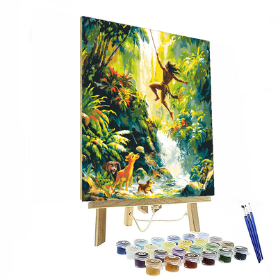 Tarzan's Jungle Escape - Disney Inspired Number Painting