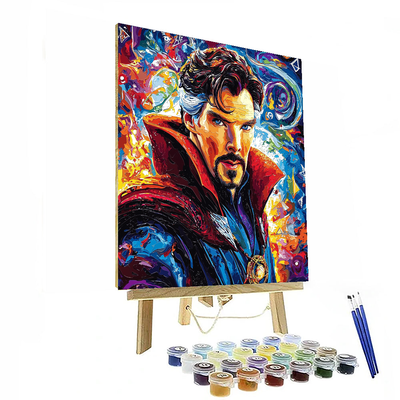 Benedict Cumberbatch: The Enigmatic Sorcerer Of Cinematic Realms Paint By Numbers