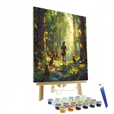 Robin Hood's Sherwood Adventure - Disney Inspired Numbered Painting Kits