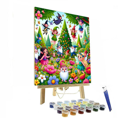 Journey To The Enchanted Forest DIY Paint By Numbers