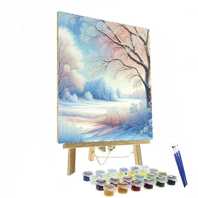 Winter's Tranquil Beauty Paint By Color