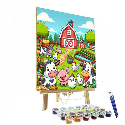 Fantastic Farm Life Paint By Number