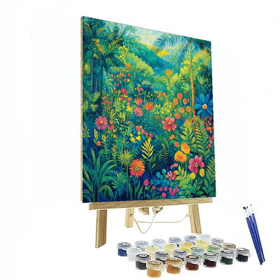 Henri Rousseau Inspired Ethereal Dreamscapes  Paint By Color