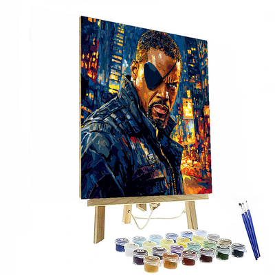 Samuel L. Jackson: Voice Of Authority From Fury To Fiction Paint By Number