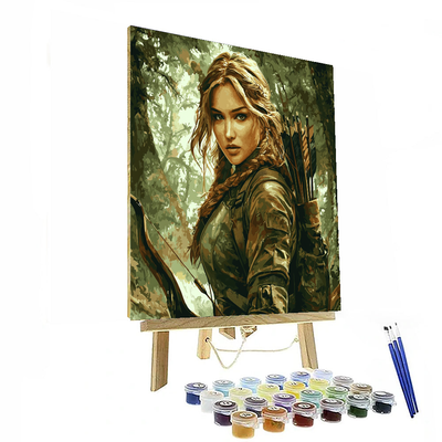 Jennifer Lawrence: The Hunger For Authenticity Painting Number Kit