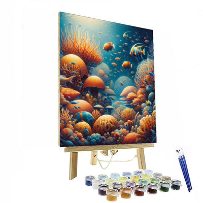 Underwater Harmony DIY Paint By Numbers