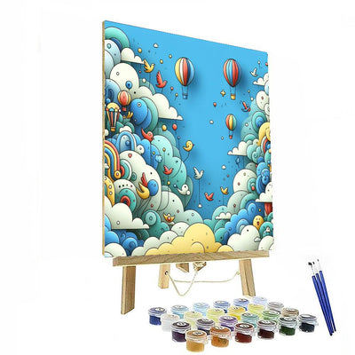 Magic In The Clouds Numbered Painting Kits