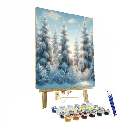 Winter Wonderland Whimsy Paint By Numbers Kits