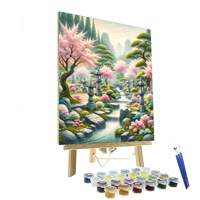 Mystical Oriental Garden DIY Paint By Numbers