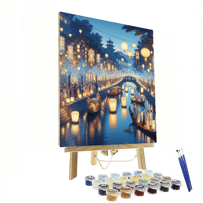 Luminaria Festival - Mexico Painting By Numbers Kit