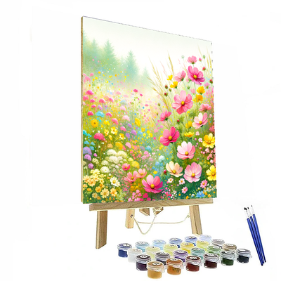 Springtime Meadow Delight Numbered Painting Kits