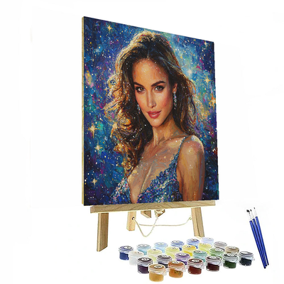 Natalie Portman: Graceful Majesty From Starry Vistas Painting By Numbers Kit