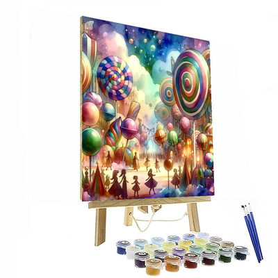 Adventure In Candy Kingdom Paint By Numbers Kits