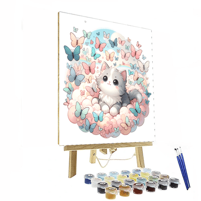 Feline Whimsy Paint By Color