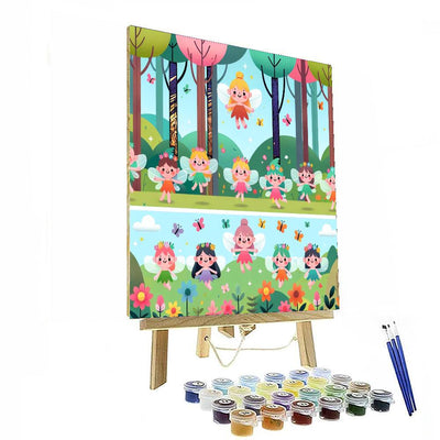 Woodland Fairy Adventure Paint By Numbers