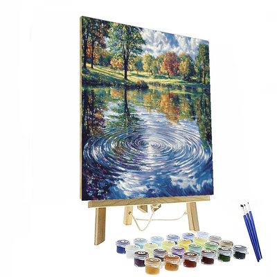 Claude Monet Inspired A Day At The Lake  Paint By Numbers Kits