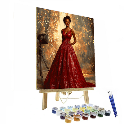 Viola Davis: A Journey Through Resilience Paint By Numbers Kits