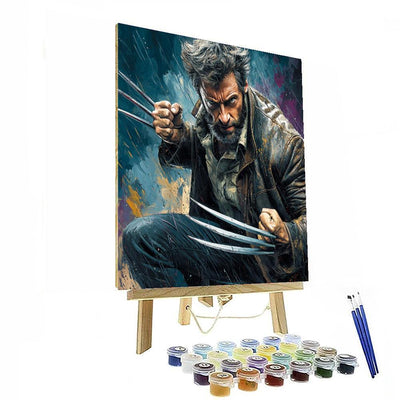 Hugh Jackman: The Wolverine's Unstoppable Legacy Painting By Numbers Kit