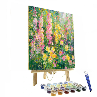 Monet Inspired Impressionist Garden Bloom Paint By Numbers Kits