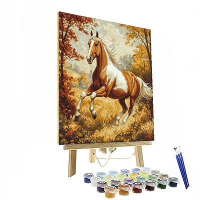 George Stubbs Inspired Romantic Era Horse Grace  Paint By Numbers Kits