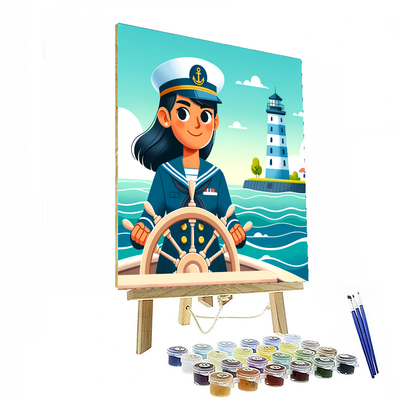 Merry Mariner's Voyage DIY Paint By Numbers