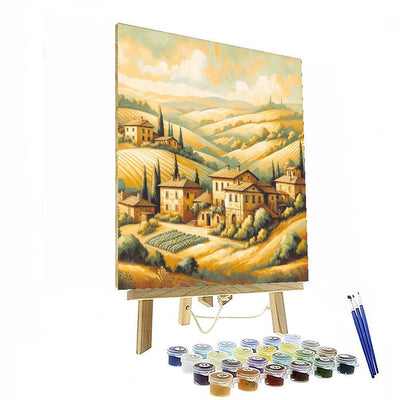 Tuscan Harmony Paint By Numbers Art