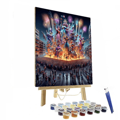 Fallas Festival - Spain Paint By Numbers Kits