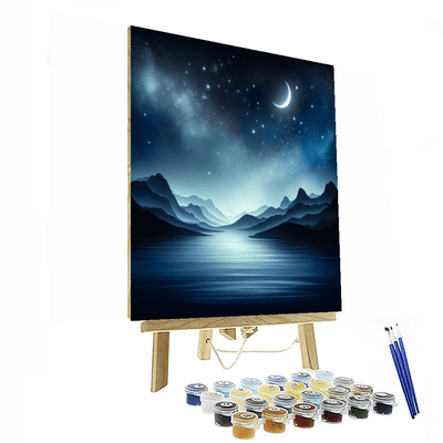 Starlit Nightscape Numbered Painting Kits