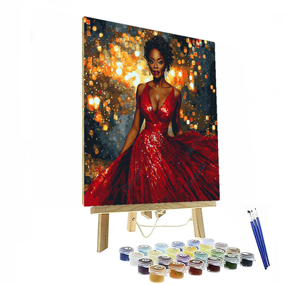 Viola Davis: Champion Of Unyielding Strength Painting Number Kit